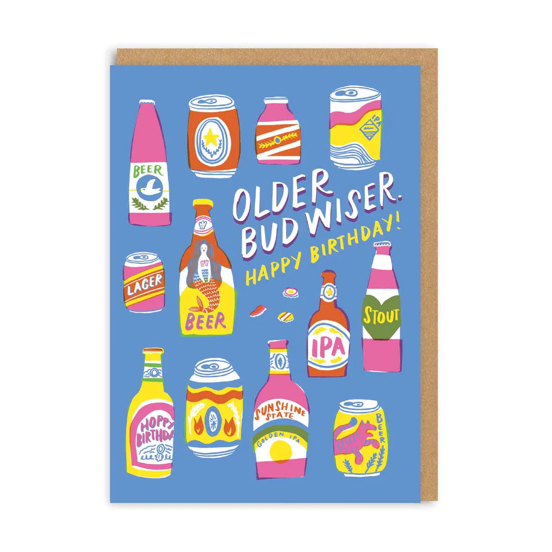Pivní narozeninové přání Older Budwiser, A6